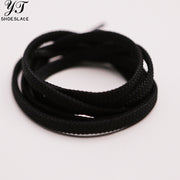 White flat shoelaces suitable for athletic shoes/skate shoes/canvas shoes