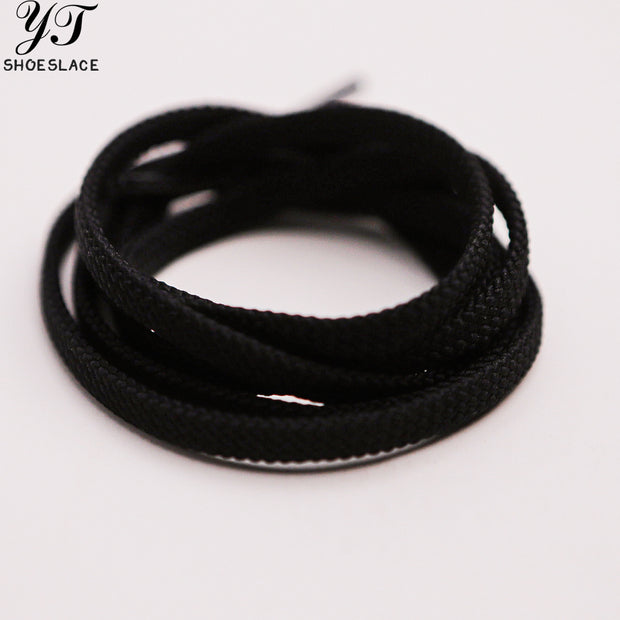 White flat shoelaces suitable for athletic shoes/skate shoes/canvas shoes