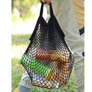 3-Pack Pure Cotton Mesh Fruit and Vegetable Bags - Reusable and Sustainable