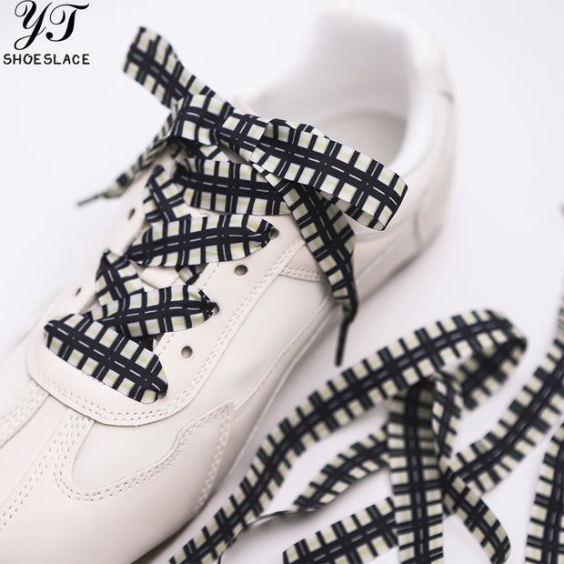Polyester Printed Shoelaces for Boots & Sneakers