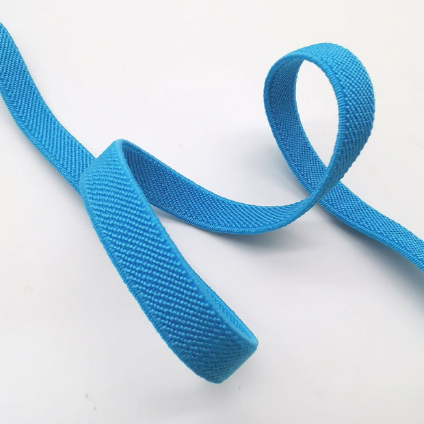 Wide Colored Double-side Twill Elastic Band, Elastic Trim, Elastic Ribbon