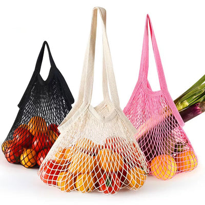 Women's Net Bag Pure Cotton Fruit Bag Shopping Bag