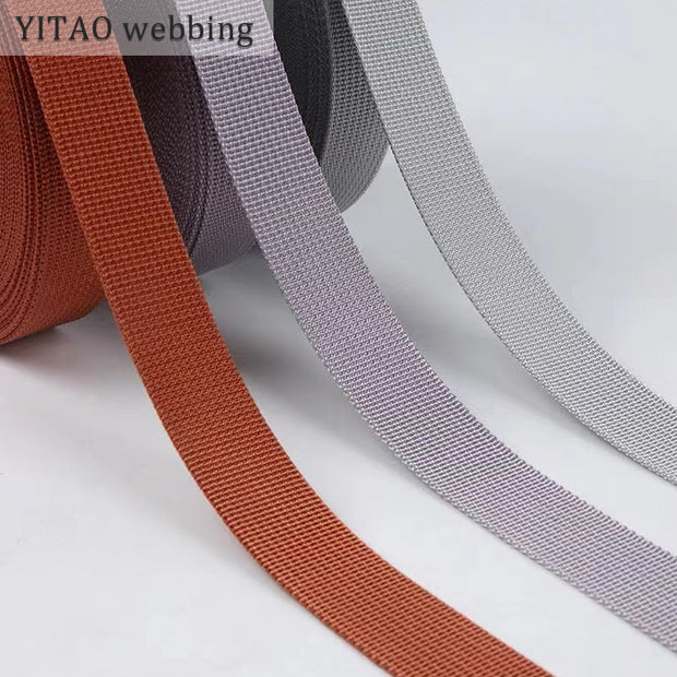 Customize any size mixed color polyester strap with pit pattern imitation nylon webbing