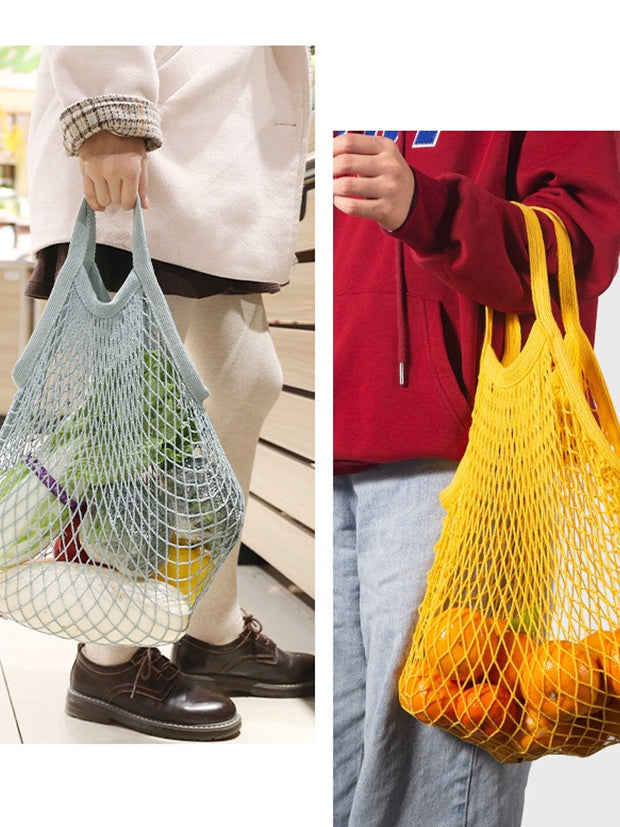 Women's Net Bag Pure Cotton Fruit Bag Shopping Bag
