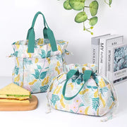 Portable insulated lunch bag