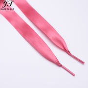 Double-sided satin red shoelaces wedding shoes ribbon