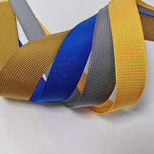 Load image into Gallery viewer, Customizable plain herringbone polyester webbing backpack straps