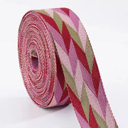 Woven jacquard webbing can be customized