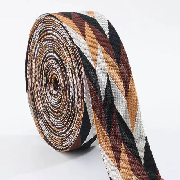 Woven jacquard webbing can be customized