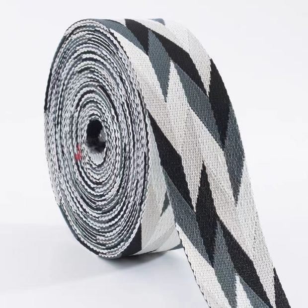 Woven jacquard webbing can be customized