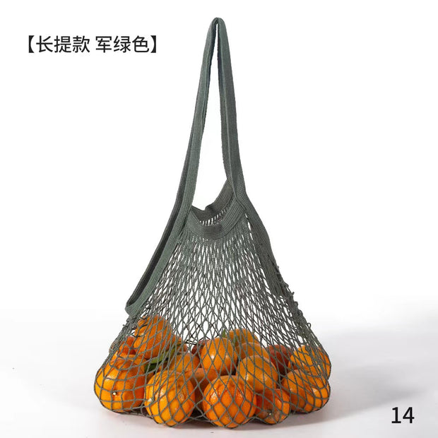 Women's Net Bag Pure Cotton Fruit Bag Shopping Bag