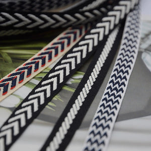 Customized color polyester webbing herringbone plain weave woven tape for edge wrapping woven tape accessories