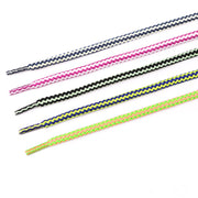 Round shoelaces with various colors available for customization