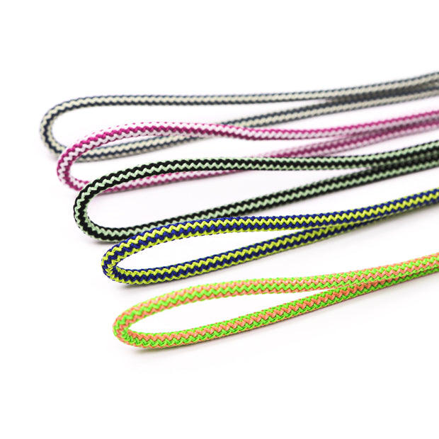 Round shoelaces with various colors available for customization