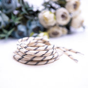 Round shoelaces without elastic rope can be customized