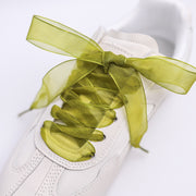 15MM Width Organza Shoelaces for Women