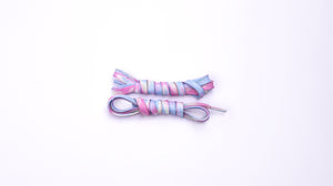 Non-elastic flat shoelace