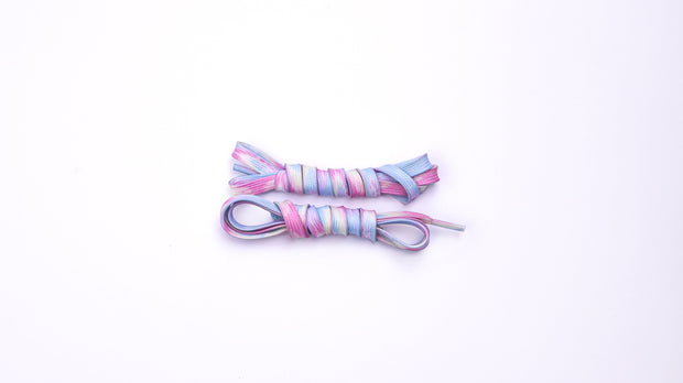 Non-elastic flat shoelace