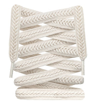Load image into Gallery viewer, Flat Woven Precision Braided Cotton &amp; Polyester Shoe Laces