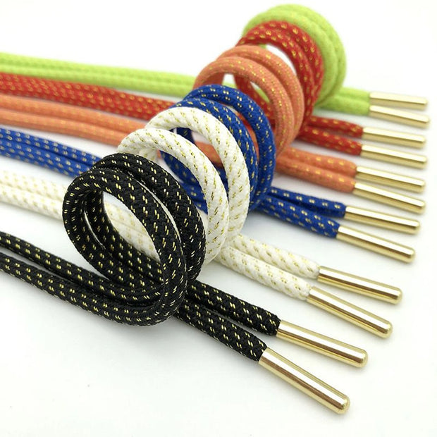 Round plug shoelaces in multiple colors suitable for sports shoes/running shoes/shoelaces/rope shoelaces